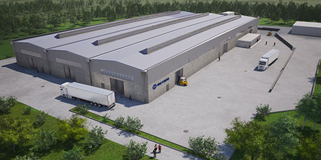 Nuovo stabilimento industriale di WAM Romania - Banesti RO