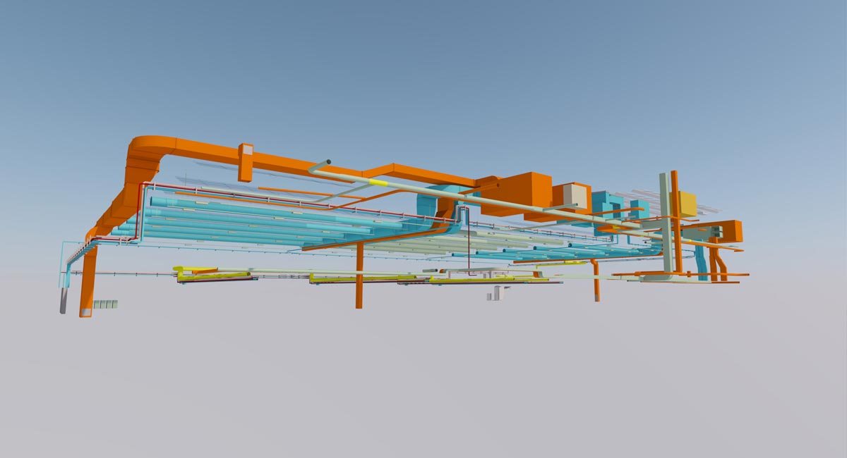 Edificio produttivo in BIM industry 4.0