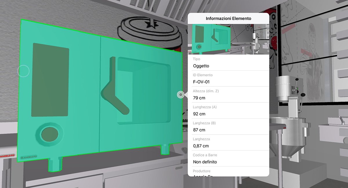 Progetto BIM di un Franchising globale di Ristoranti: TONDA