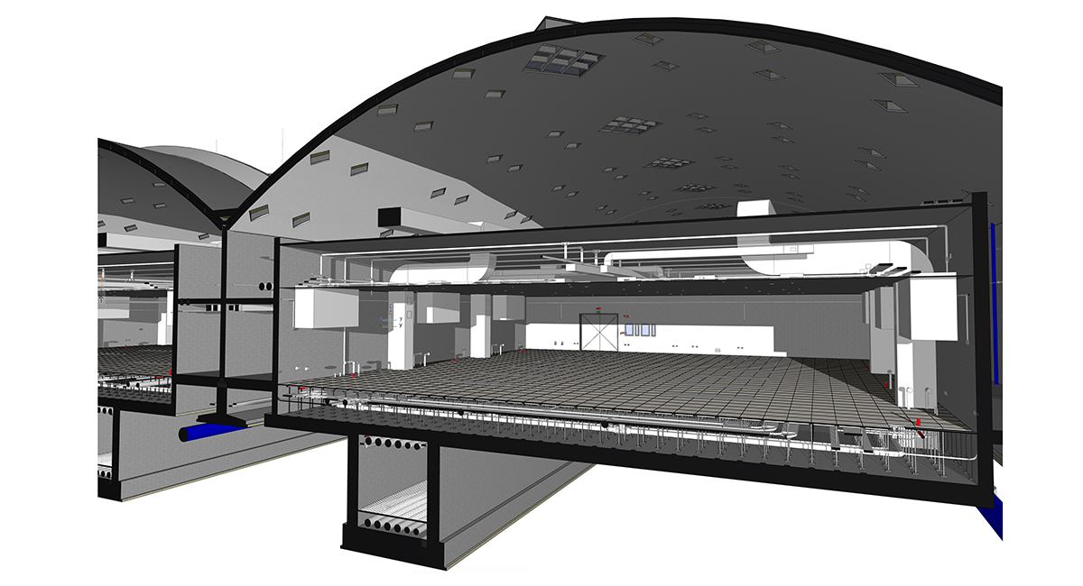 Digitalizzazione in BIM del Progetto del Centro Metereologico Europeo