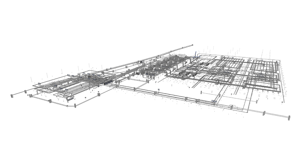 Digitalizzazione in BIM del Progetto del Centro Metereologico Europeo