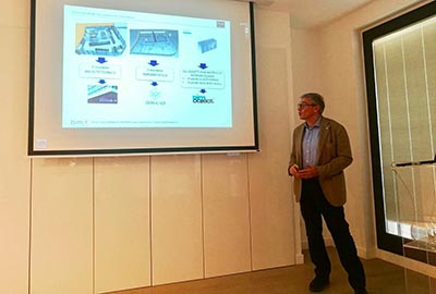 Seminario presso lo show-room di GROHE a Milano 