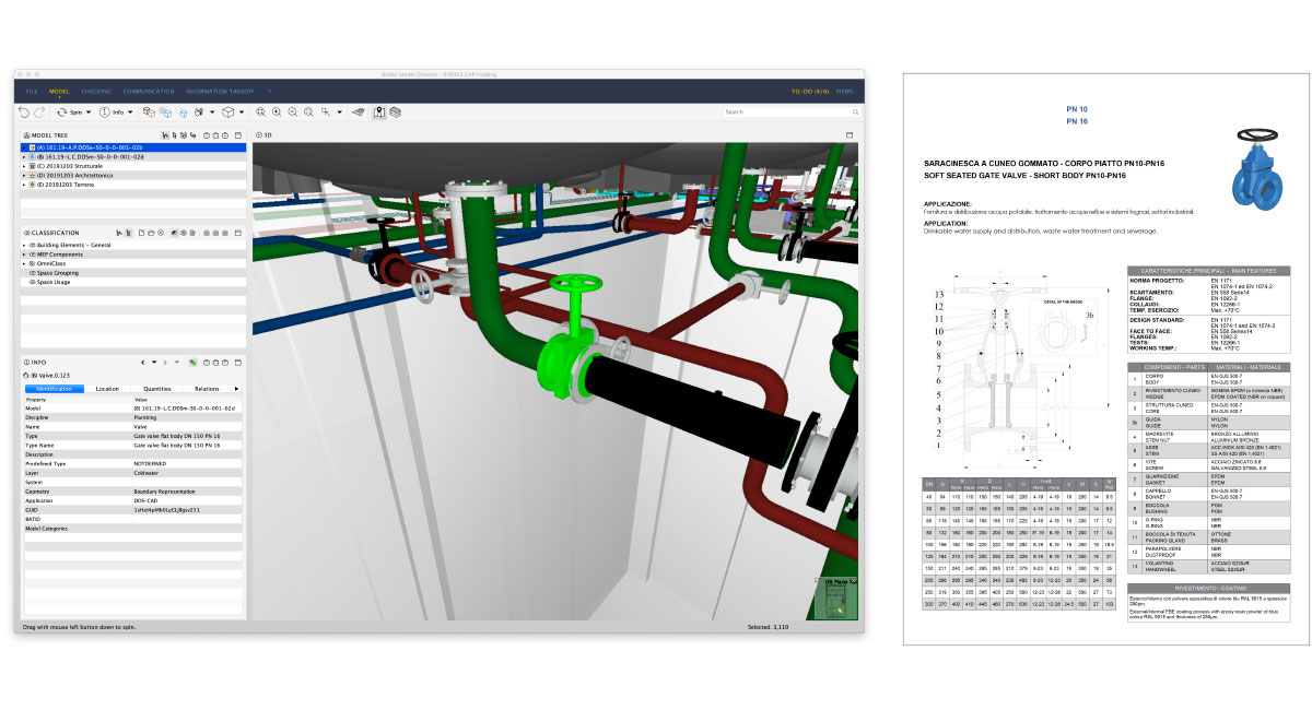BIM per le Multiutility - Nuova Centrale di trattamento acqua potabile del Gruppo CAP Holding S.p.a. Borghetto Lodigiano LO