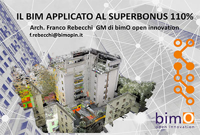 Il BIM applicato al SUPERBONUS 110% bimO interviene al corso di formazione 