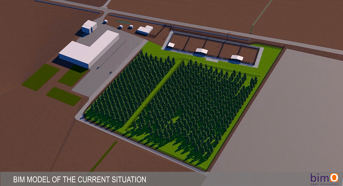 Digitalizzazione del progetto del PARCO AGRO-AMBIENTALE della Fondazione Albertino Reggiani-Mirandola MO