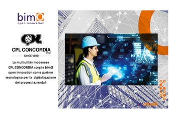 CPL CONCORDIA sceglie bimO come partner tecnologico per la digitalizzazione dei processi aziendali