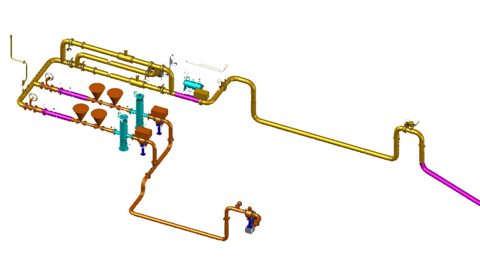 Digitalizzazione BIM delle Centrali UNARETI di Ricezione-Regolazione-Misura del GAS