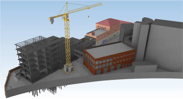 Digitalizzazione del Cantiere della Caserma GDF  E. Bertarini BO